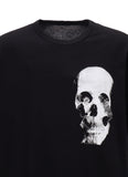 Yohji Yamamoto Y`s for men SKULL PRINT SHORT SLEEVE T-SHIRT TYPE 2