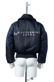 MASTERMIND WORLD x ALPHA INDUSTRIES B-15 FLIGHT JACKET [ MW25C15-BL105 ]