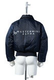 MASTERMIND WORLD x ALPHA INDUSTRIES B-15 FLIGHT JACKET [ MW25C15-BL105 ]