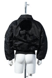 MASTERMIND WORLD x ALPHA INDUSTRIES B-15 FLIGHT JACKET [ MW25C15-BL105 ]