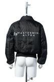 MASTERMIND WORLD x ALPHA INDUSTRIES B-15 FLIGHT JACKET [ MW25C15-BL105 ]