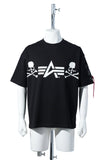 MASTERMIND WORLD x ALPHA INDUSTRIES TEE [ MW25C15-TS215 ]