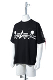 MASTERMIND WORLD x ALPHA INDUSTRIES TEE [ MW25C15-TS215 ]
