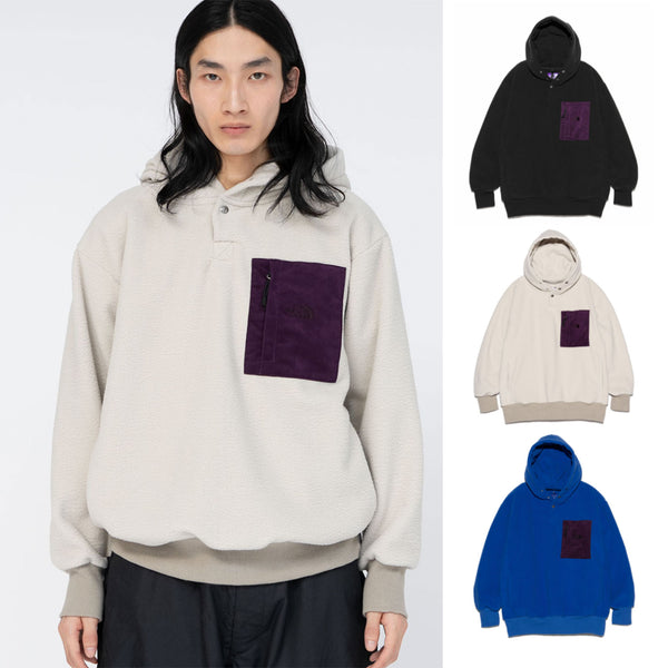 THE NORTH FACE PURPLE LABEL Boa Fleece Field Hoodie [ N24FA050 ]