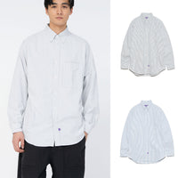 THE NORTH FACE PURPLE LABEL Button Down Striped Field Shirt [ N24FG065 ] cotwo