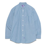 THE NORTH FACE PURPLE LABEL Regular Collar Chambray Field Shirt [ N24FG069 ]