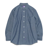 THE NORTH FACE PURPLE LABEL Regular Collar Chambray Field Shirt [ N24FG069 ]