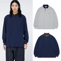 THE NORTH FACE PURPLE LABEL Moss Stitch Field Rugby Shirt [ N24FH036 ]