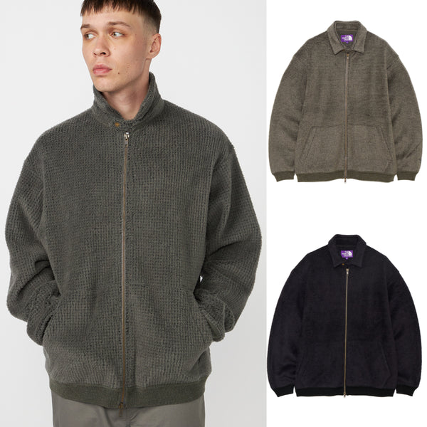 THE NORTH FACE PURPLE LABEL POLARTEC Wool Fleece Sweater Jacket [ N25FA051 ]