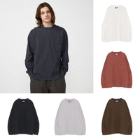 THE NORTH FACE PURPLE LABEL 8oz Field Long Sleeve Pocket Tee [ N25FT063 ]