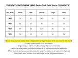 THE NORTH FACE PURPLE LABEL Denim Tuck Field Shorts [ N26SD075 ]