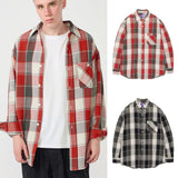 THE NORTH FACE PURPLE LABEL Flannel Plaid Field Shirt [ N26SG011 ] cotwo