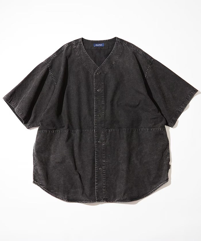 nautica トップス NAUTICA ( JAPAN ) Garment Dyed Baseball Shirt S/S – cotwohk