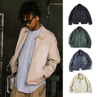 NAUTICA ( JAPAN ) Garments Dyed Chino Zip Blouson SS cotwo