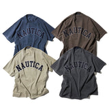 NAUTICA ( JAPAN ) Pigment Dyed Arch Logo S/S Tee cotwo