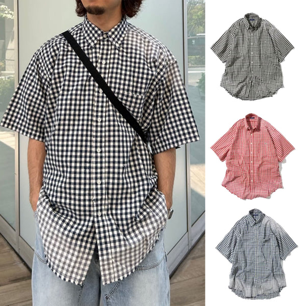 NAUTICA ( JAPAN ) Faded Crushed S/S Shirt