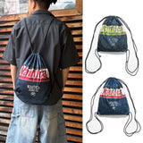 NAUTICA JEANS CO. ( JAPAN ) Mesh Print Logo Tote Bag cotwo