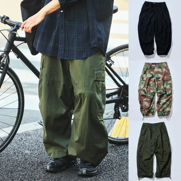 NAUTICA ( JAPAN ) Superwide Curved Silhouette Cargo Pants