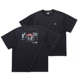 NANGA x Like a Dragon Studio ECO HYBRID BOX LOGO EMBROIDERY TEE