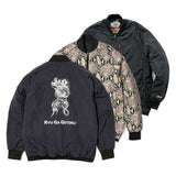 NANGA x Like a Dragon Studio ECO REVERSIBLE SOFT DOWN VARSITY JACKET
