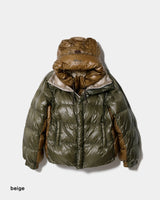 beautiful people x NANGA multilayering down vest blouson