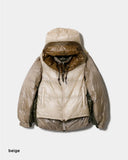 beautiful people x NANGA multilayering down vest blouson