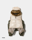 beautiful people x NANGA multilayering down vest blouson