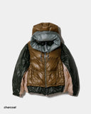 beautiful people x NANGA multilayering down vest blouson