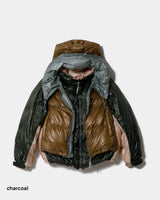 beautiful people x NANGA multilayering down vest blouson