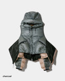 beautiful people x NANGA multilayering down vest blouson