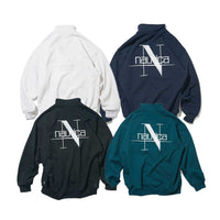 NAUTICA ( JAPAN ) Back Embroidery Logo Cadet Collar Sweatshirt