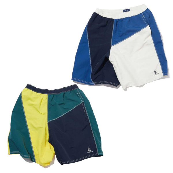 NAUTICA ( JAPAN ) Color Block Nylon Swim Shorts cotwo