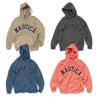 NAUTICA ( JAPAN ) Pigment Dyed Arch Logo Sweat Hoodie cotwo