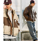 NAUTICA ( JAPAN ) Leatherett Nylon Reversible Short Quilted Jacket