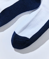 NAUTICA ( JAPAN ) x Reebok Exclusive 3 Pack Double Name Single Point Embroidered Ribbed Socks