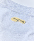 NAUTICA ( JAPAN ) x Reebok Exclusive Double Name Arch Logo Crew Neck T-Shirt Short Sleeve