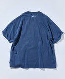 NAUTICA ( JAPAN ) x Reebok Exclusive Double Name Arch Logo Pigment Crew Neck T-Shirt Short Sleeve