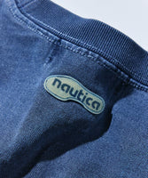 NAUTICA ( JAPAN ) x Reebok Exclusive Double Name Arch Logo Pigment Crew Neck T-Shirt Short Sleeve