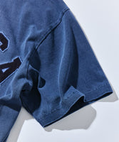 NAUTICA ( JAPAN ) x Reebok Exclusive Double Name Arch Logo Pigment Crew Neck T-Shirt Short Sleeve