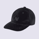 NEEDLES x STUDIOUS Velour Cap - Papillon Embroidery