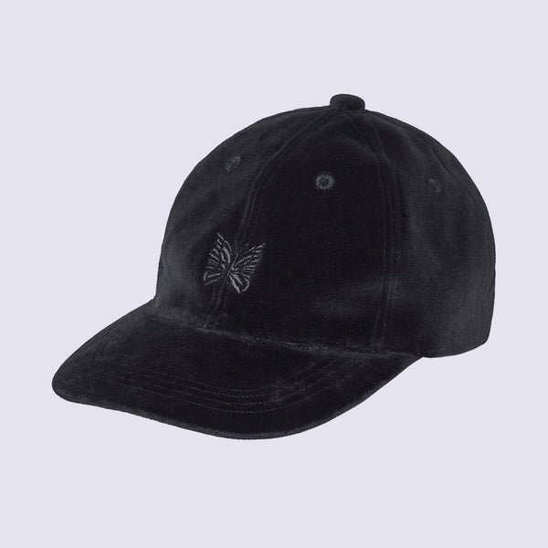 NEEDLES x STUDIOUS Velour Cap - Papillon Embroidery