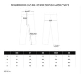 [ Pre-order ] NEIGHBORHOOD 26S/S BW . DP WIDE PANTS [ 261AQNH-PTM07 ]