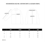 [ Pre-order ] NEIGHBORHOOD 26S/S BW . WESTERN SHIRT LS [ 261AQNH-SHM09 ]
