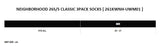 [ Pre-order ] NEIGHBORHOOD 26S/S CLASSIC 3PACK SOCKS [ 261KWNH-UWM01 ]