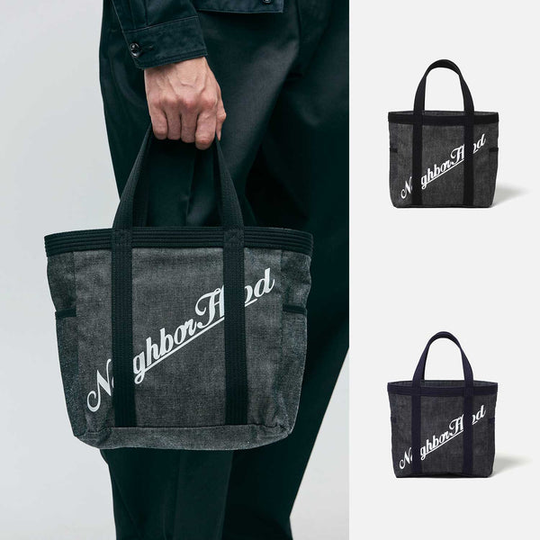 NEIGHBORHOOD 25A/W DENIM TOTE BAG-S [ 252TQNH-CG02 ] cotwo