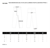 NEIGHBORHOOD 25A/W NYLON CLIMBING PANTS [ 252TSNH-PTM01 ]
