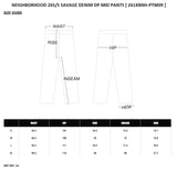 [ Pre-order ] NEIGHBORHOOD 26S/S SAVAGE DENIM DP MID PANTS [ 261XBNH-PTM09 ]