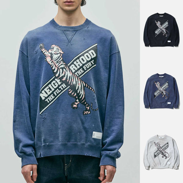 NEIGHBORHOOD 25A/W SAVAGE SWEAT SHIRT LS [ 252OKNH-CSM01 ] cotwo
