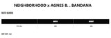 NEIGHBORHOOD x AGNES B. . BANDANA