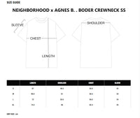 NEIGHBORHOOD x AGNES B. . BODER CREWNECK SS